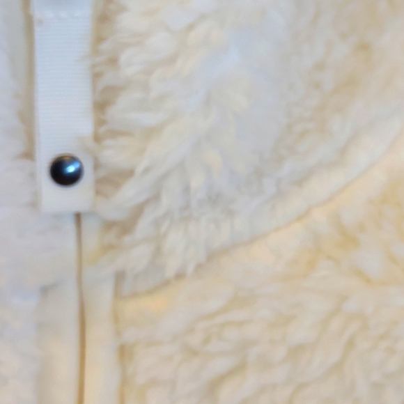 Free Country SZ XL Off White Faux Fur Vest. - Picture 10 of 10